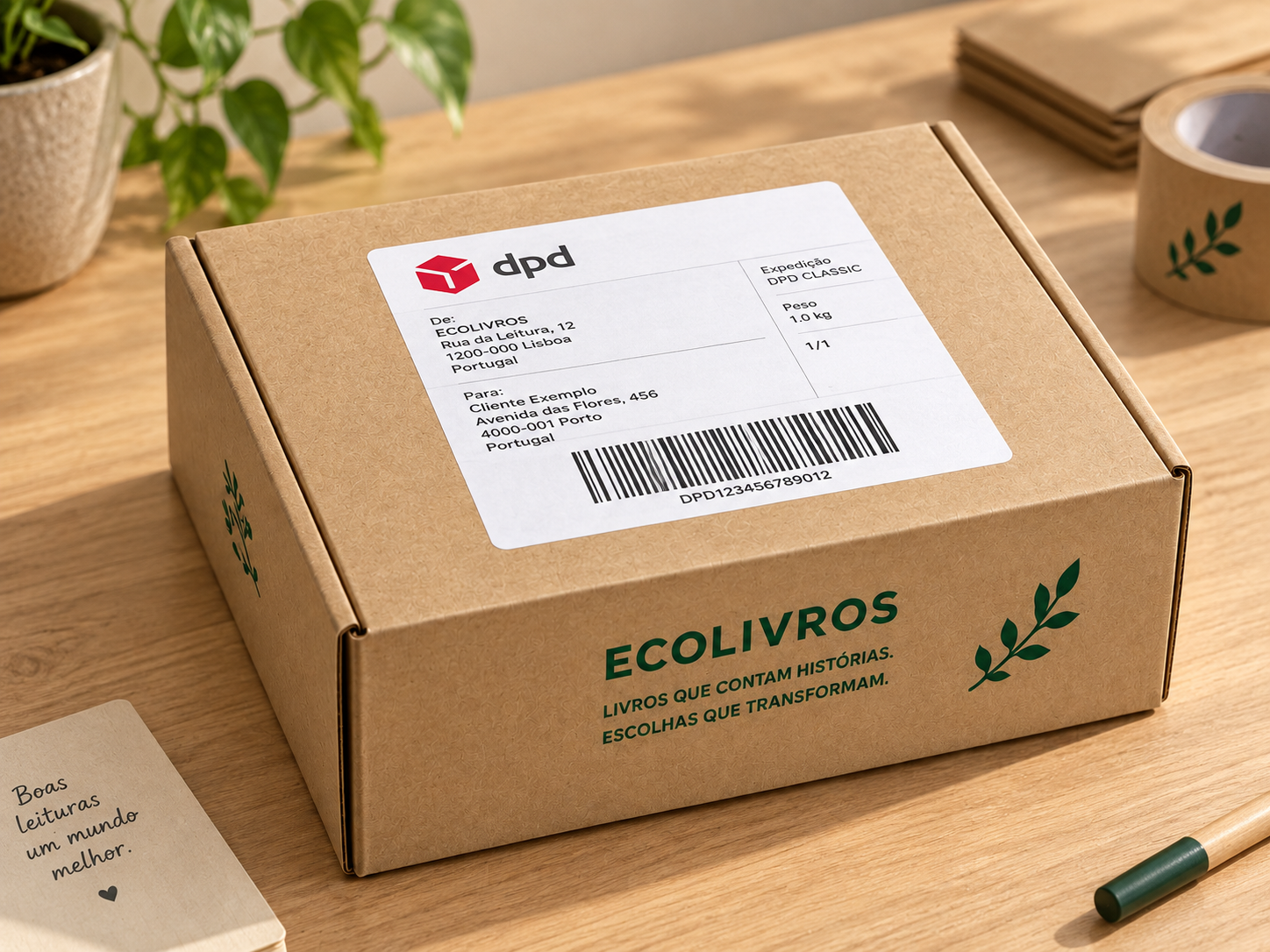 ECOBOX pronta a enviar