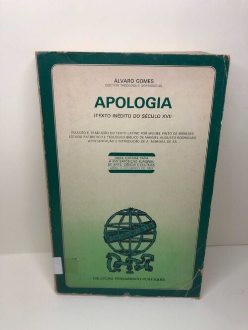 APOLOGIA (Texto inédito do século XVI) - Álvaro Gomes