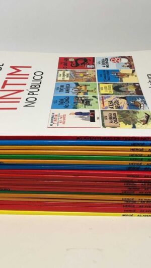 As Aventuras de Tintim de Hergé - 20 Volumes + 1