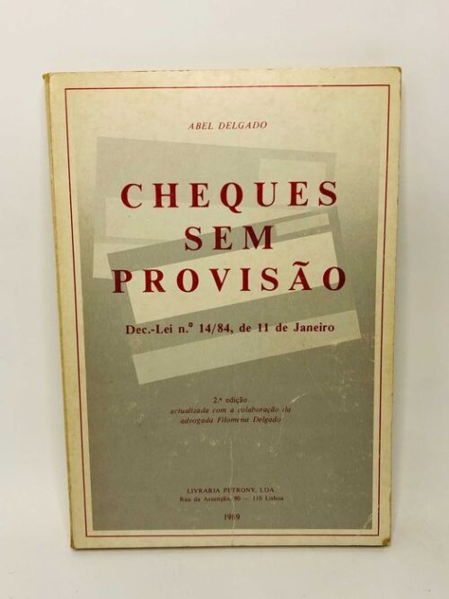 Cheques Sem Provisão - Abel Delgado