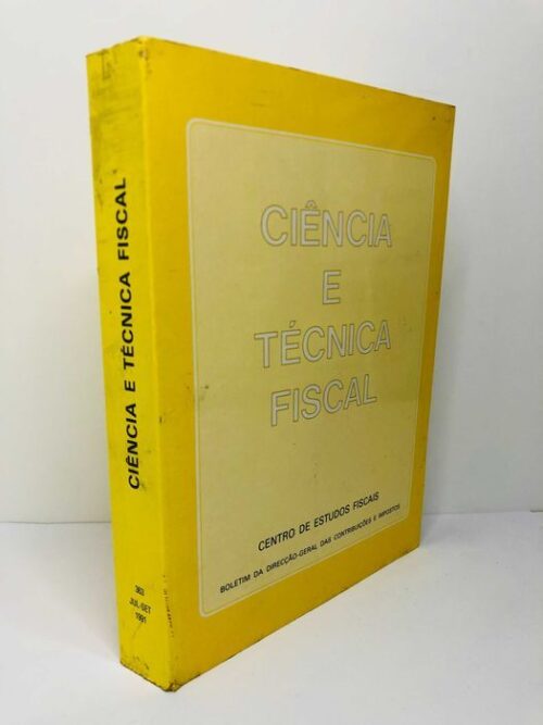 Ciência e Técnica Fiscal 363 Jul-Set 1991