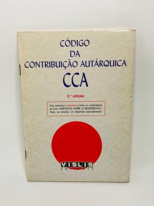 Código da Contribuição Autárquica (CCA)