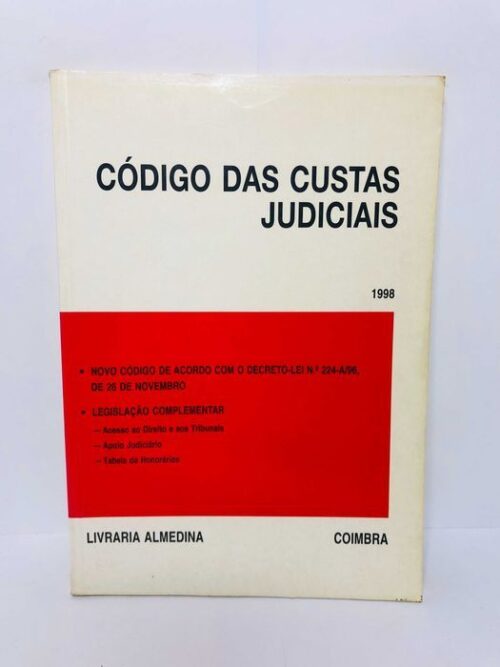 Código das Custas Judiciais 1998