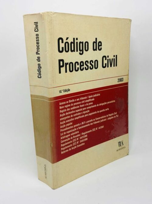 Código de Processo Civil 10ª Edição 2003