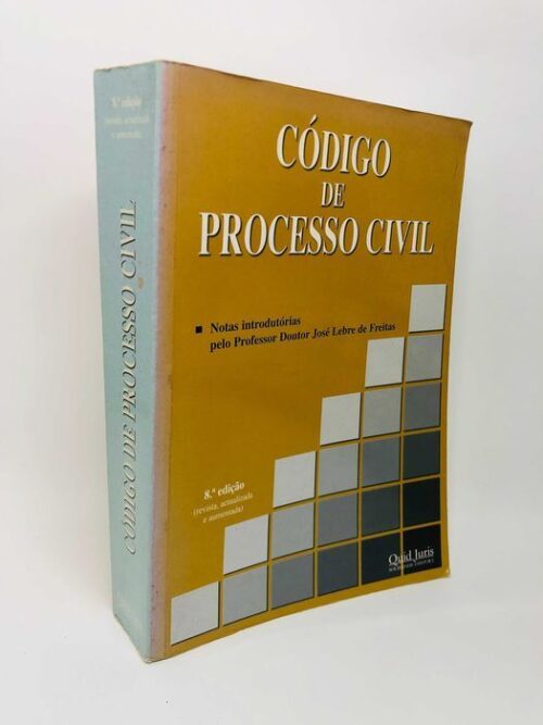 Código de Processo Civil / Notas Introdutórias - 8a Edição