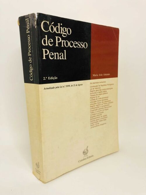 Código de Processo Penal [2ª Edição) - Maria João Antunes
