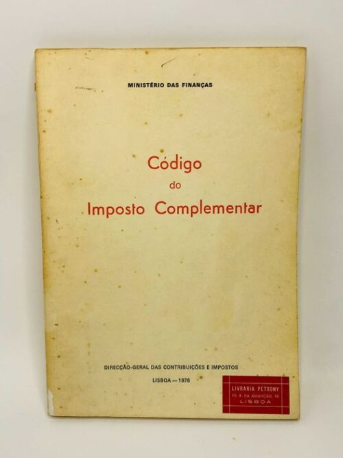 Código do Imposto Complementar