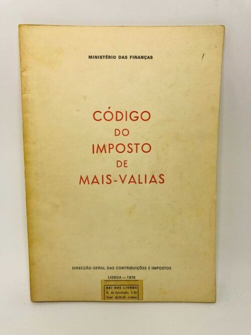 Código do Imposto de Mais-Valias