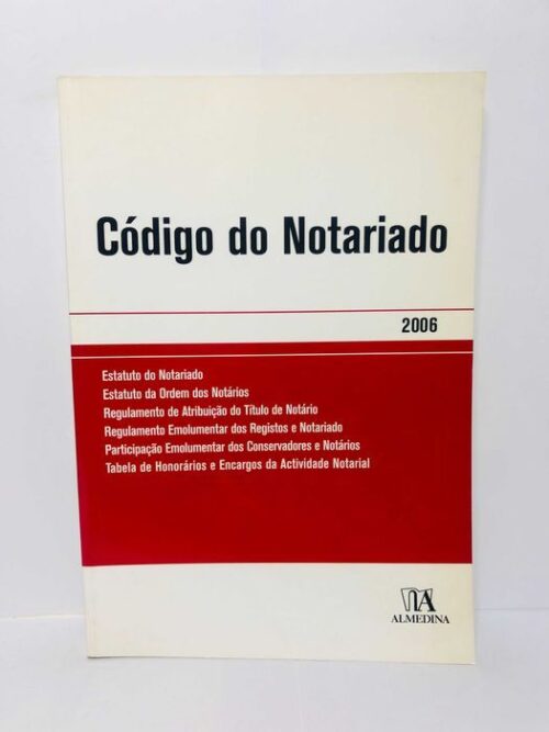 Código do Notariado 2006