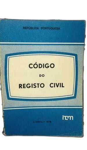 Código do Registo Civil 1978