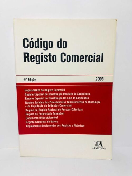 Código do Registo Comercial - 2008