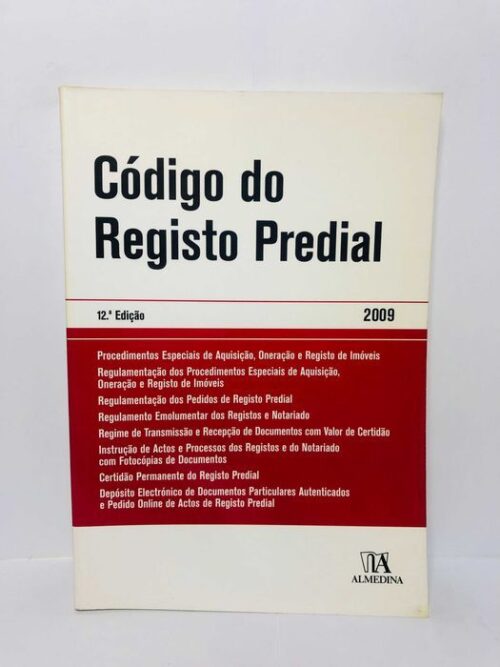 código do registo predial 2003