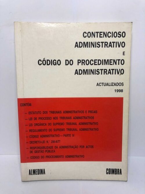 Contencioso Administrativo e Código do Procedimento Administrativo 98