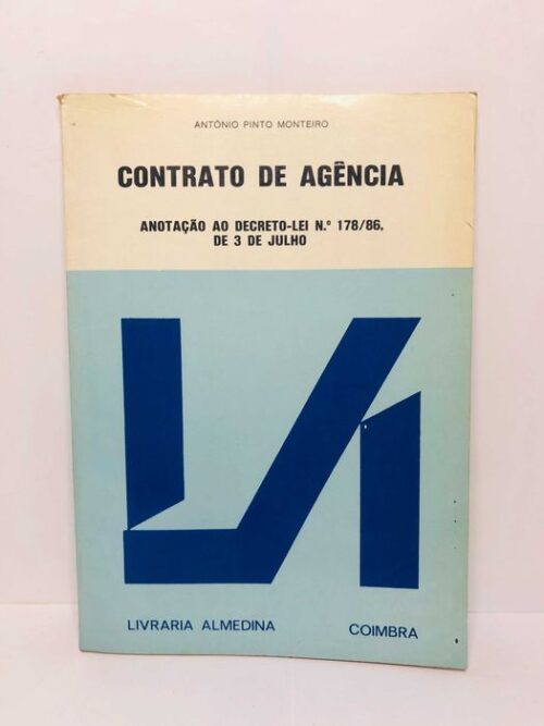 Contrato de agência – António Pinto Monteiro
