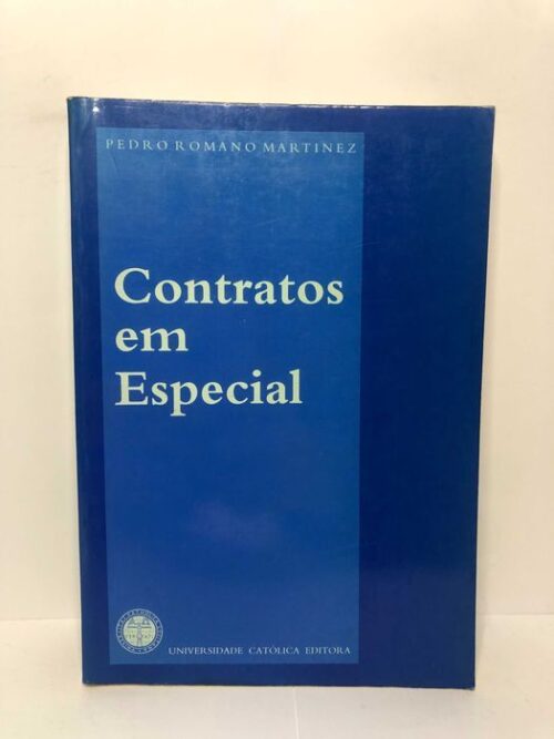 Contratos em Especial - Pedro Romano Martinez