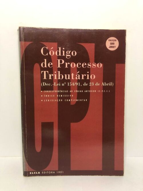 CPT Código de Processo Tributário