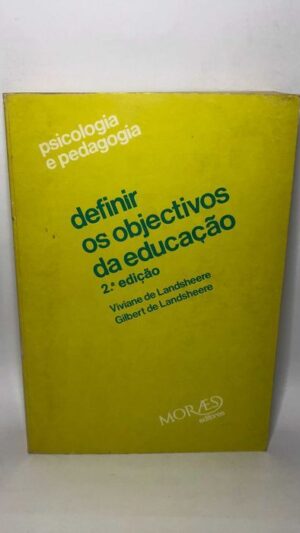 Definir os objetivos da educação