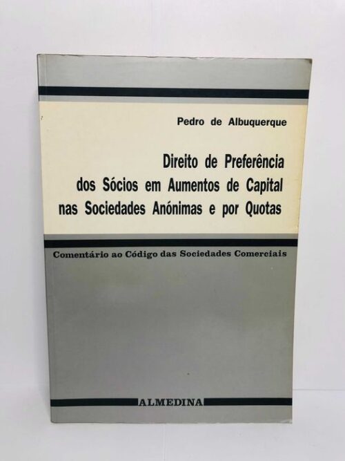 Direito de Preferência dos Sócios em Aumentos de Capital...