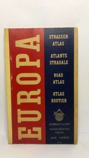 Europa Strassen Atlas
