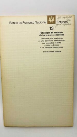 Fabricação de Materiais de Barro para Construção