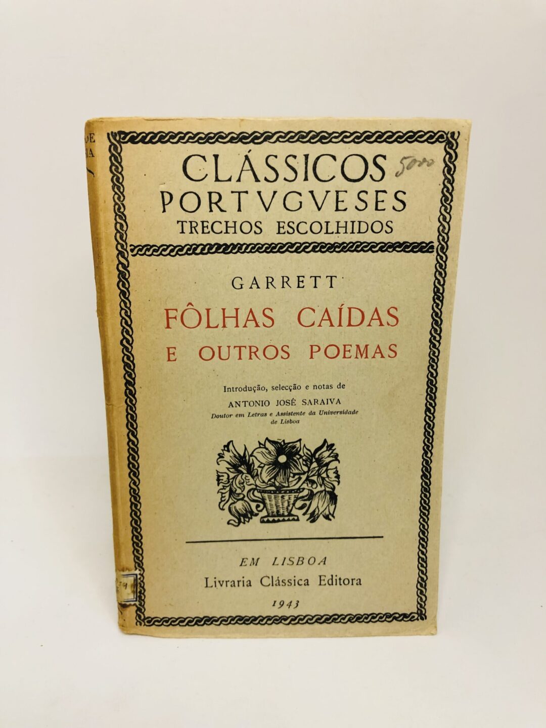 Fólhas Caídas e outros poemas - Almeida Garrett