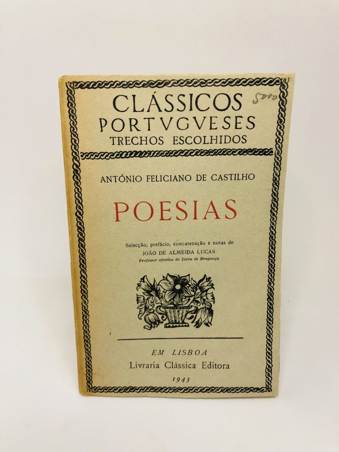 Poesias - Antônio Feliciano de Castilho