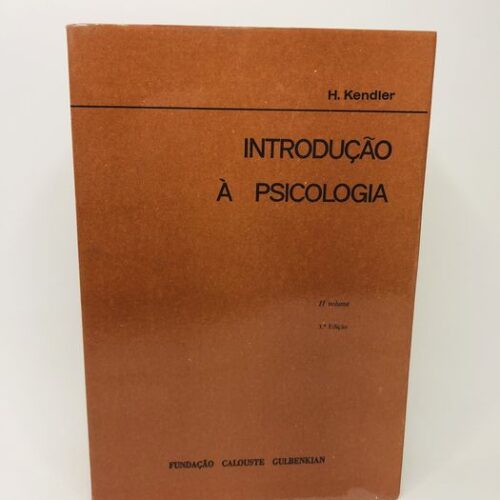Introdução à Psicologia - H. Kendler