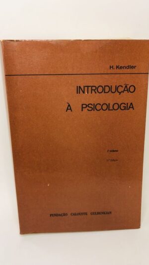 Introdução à Psicologia - Howard H. Kendler