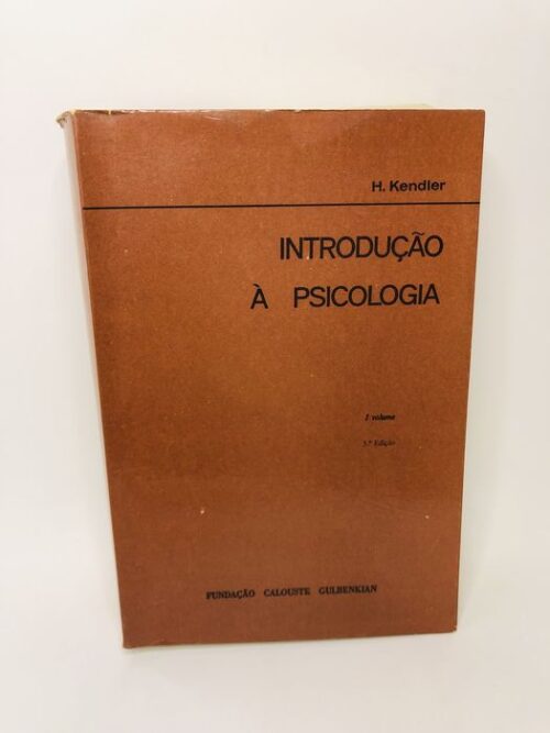 Introdução à Psicologia - Howard H. Kendler