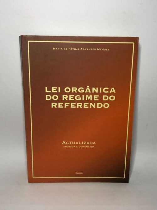 Lei Orgânica do Regime do Referendo