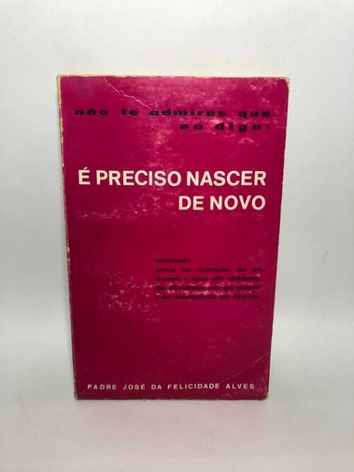 Não te admires que eu diga