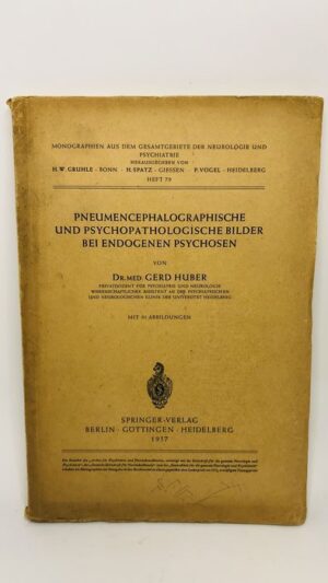 Pneumencephalographische und psychopathologische