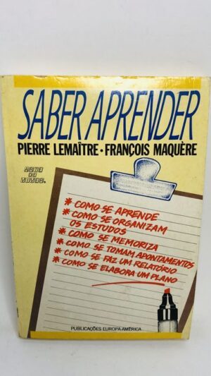 Saber Aprender - Pierre Lemaître