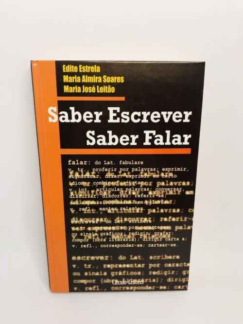 Saber Escrever Saber Falar