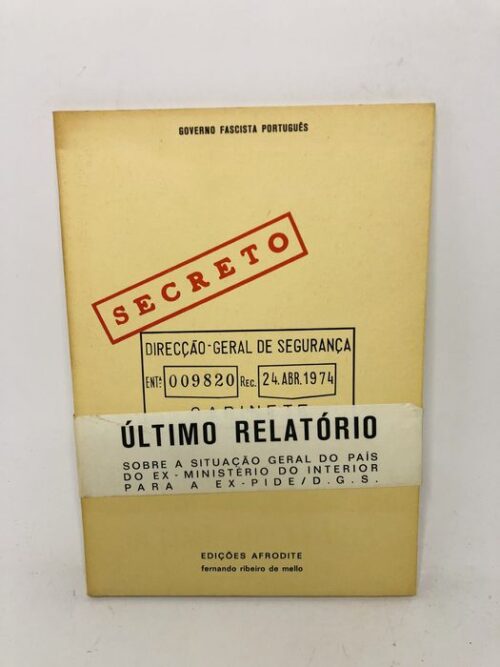 Último Relatório - Fernando Ribeiro de Mello