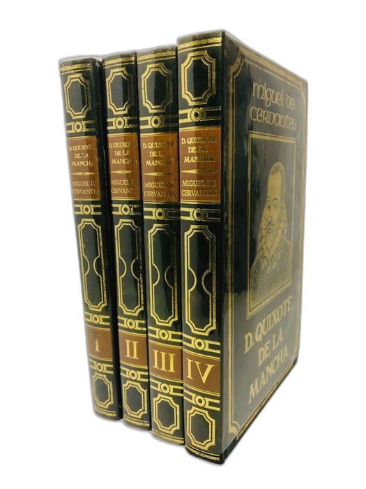 Dom Quixote de La Mancha - Miguel de Cervantes (4 Vols Completo)