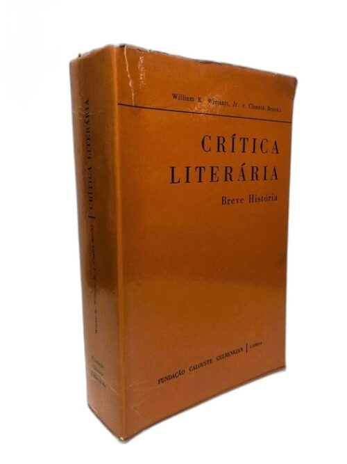 Crítica literária (breve história) - William K. Wimsatt