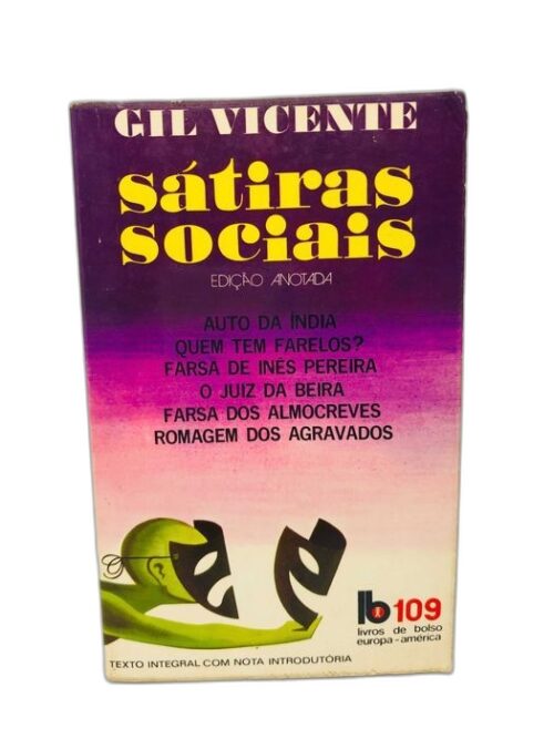 Sátiras Sociais - Gil Vicente
