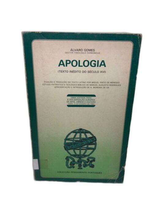APOLOGIA (Texto inédito do século XVI) - Álvaro Gomes