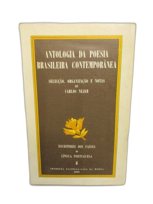 Antologia da Poesia Brasileira Contemporânea - Carlos Nejar