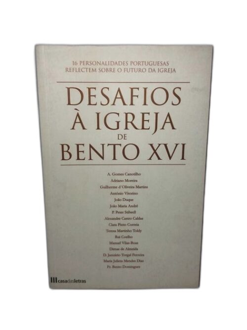 Desafios à Igreja de Bento XVI