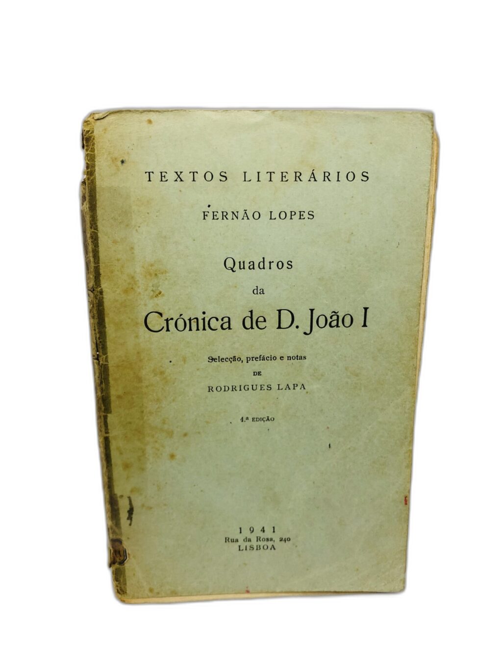 Quadros da Crónica de D. João I - Fernão Lopes