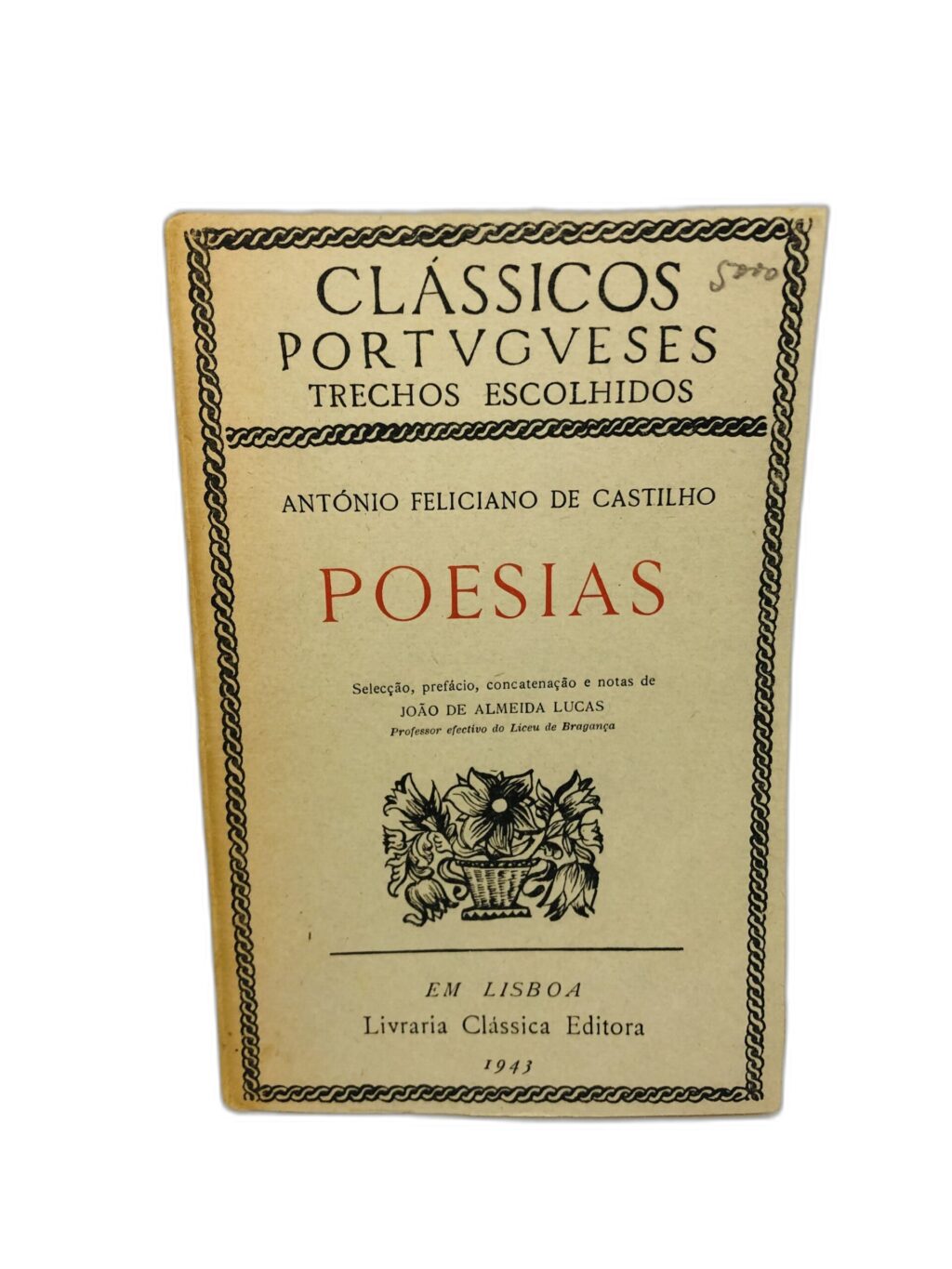 Poesias - Antônio Feliciano de Castilho