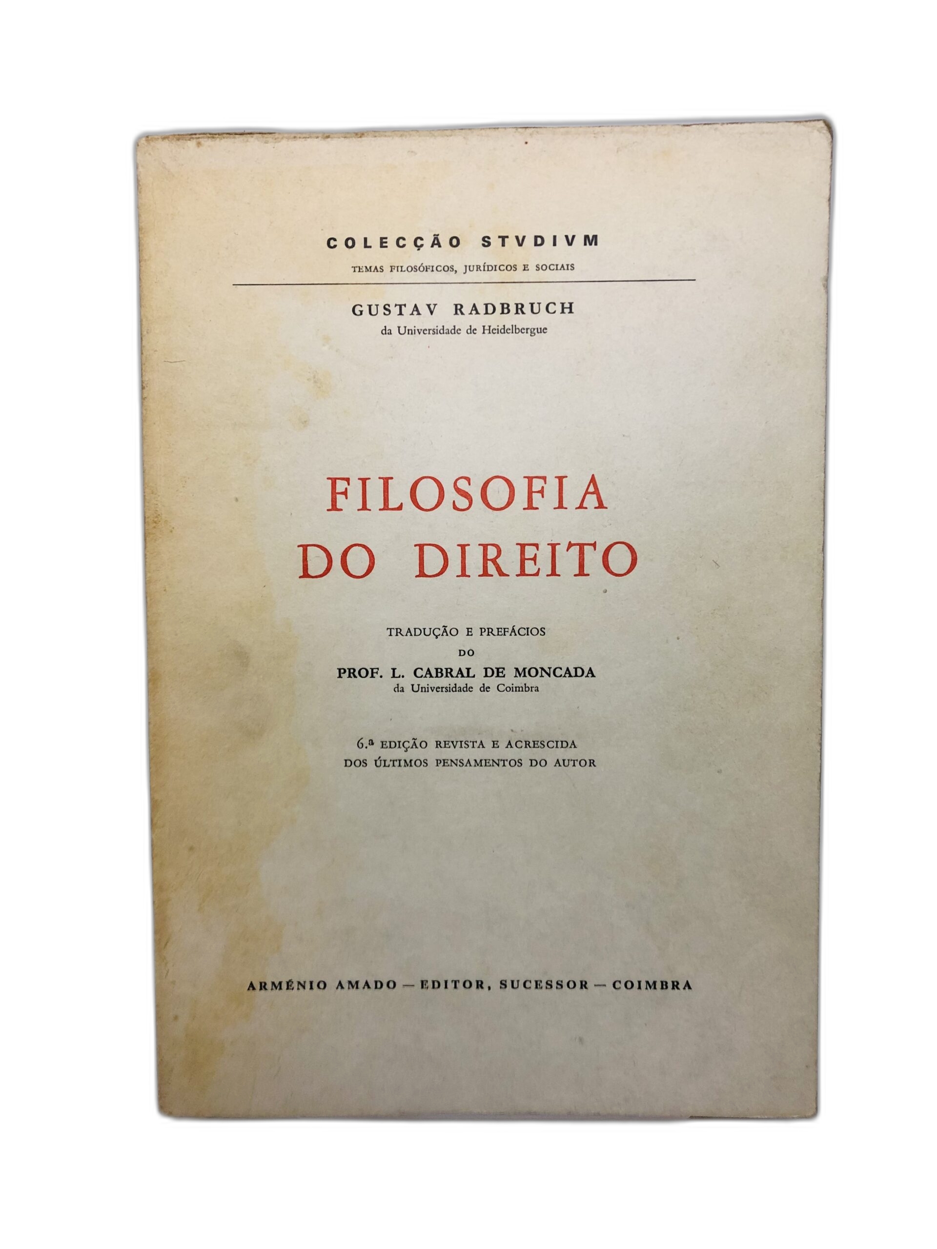 Filosofia do Direito - Gustav Radbruch