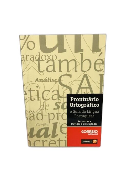 Prontuário Ortográfico e Guia da Língua Portuguesa - Não disponível
