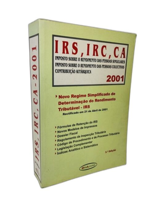 IRS, IRC, CA - DisLivros