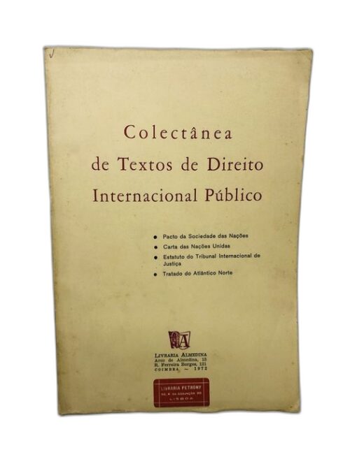 Colectânea de Textos de Direito Internacional Público