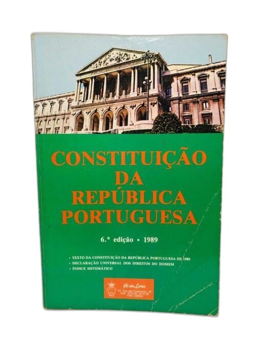 Constituição da República Portuguesa 1989