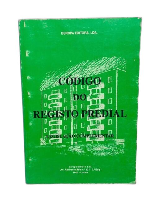 Código do Registo Predial (Legislação Complementar)