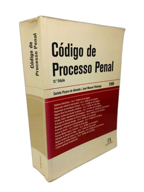 Código de Processo Penal 2006 12a Edição